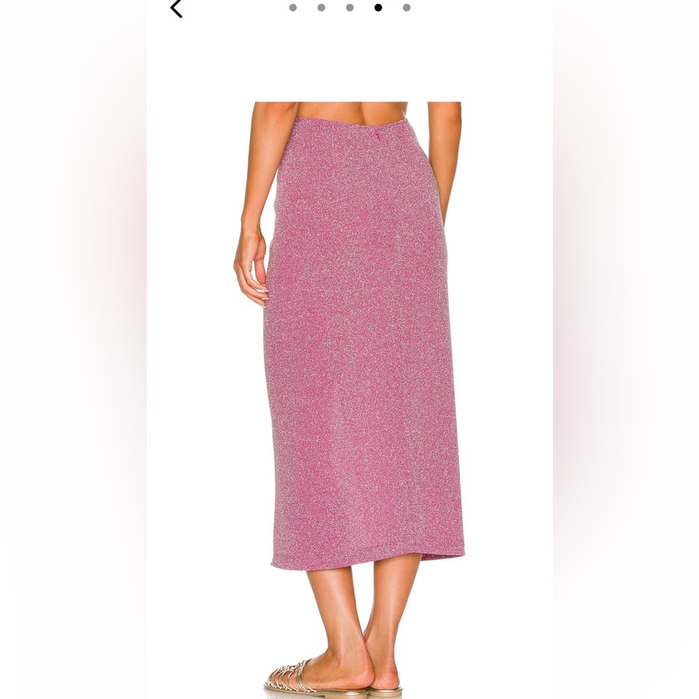 BEACH RIOT Suki Skirt In Beetroot Purple Shine size M (new, never worn, no tags) - Picture 3 of 8